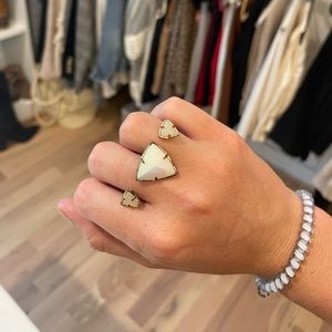 Kendra Scott double adjustable ring